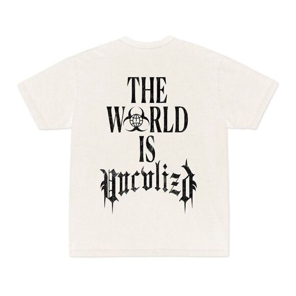 Uncvlizd World Tshirt Men’s Size Large - Picture 2 of 8